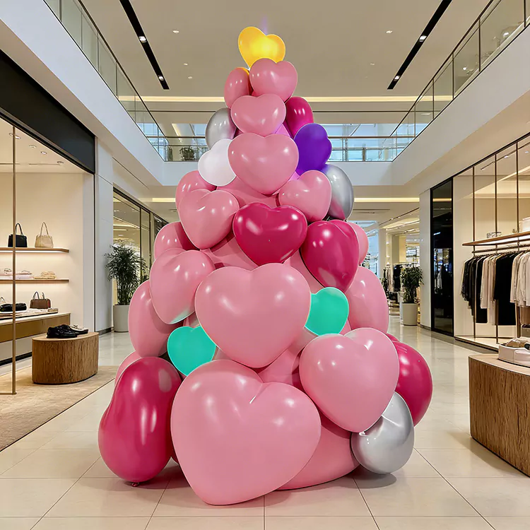 Arca Belon Bertindan Berbentuk Hati GRP